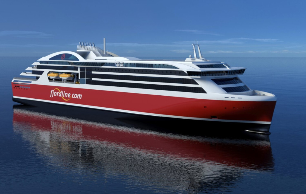 Fjord Line day cruise ferry concept © Falkum Hansen Design